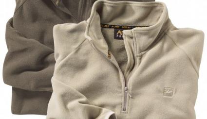 2er-Pack Poloshirts aus Microfleece