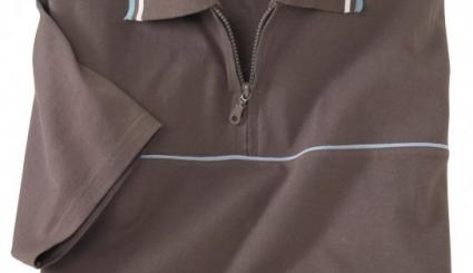 Poloshirt Relax mit Zipper