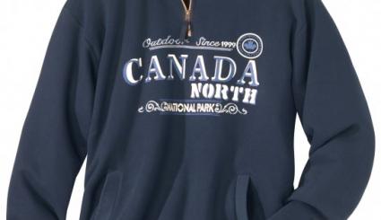 Molton-Sweatshirt Canada North