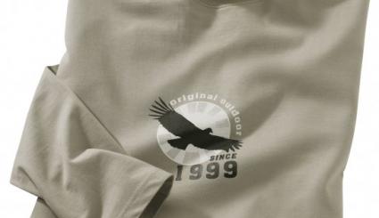 T-Shirt “Eagle” mit Stehkragen