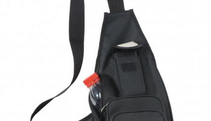 Holster-Rucksack mit vielen Taschen