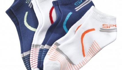 4er-Pack Sportsocken