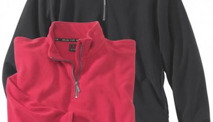 2er-Pack Poloshirts aus Microfleece