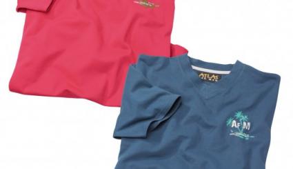 2er-Pack T-Shirts “Palmen”